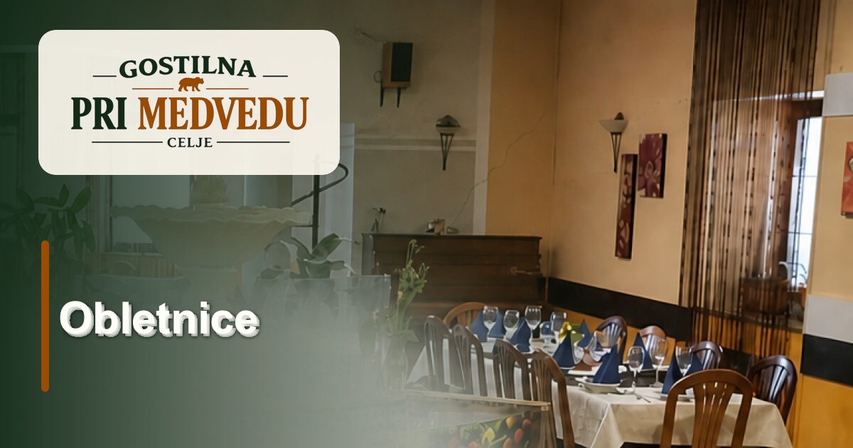 Praznovanje obletnice v Celju | Gostilna pri Medvedu